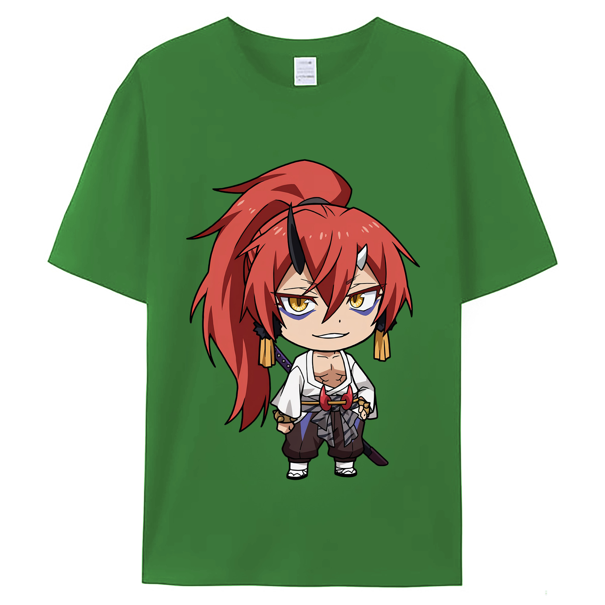 （画像用） 転スラ Regarding Reincarnated to Slime レディースカジュアルプリントTシャツ（綿100％）